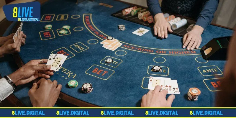 Lựa chọn cửa và chờ kết quả sau khi chia bài