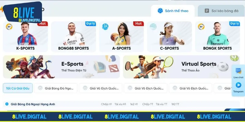 Điểm qua các game bất diệt tại thể thao 8LIVE